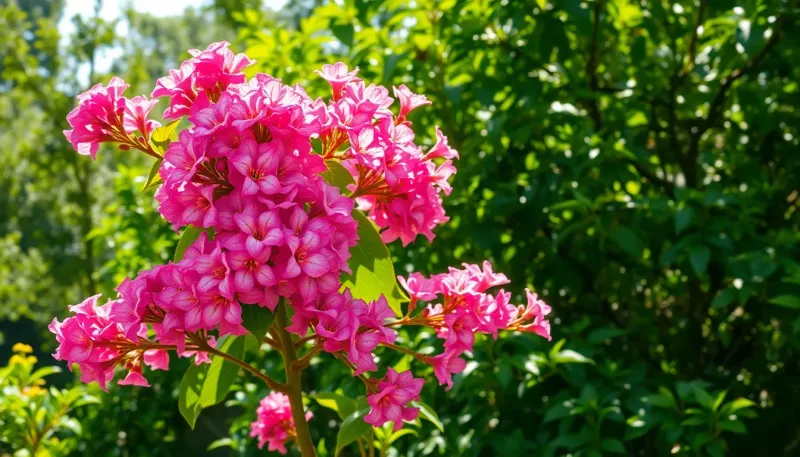 Tout savoir sur le lilas des Indes : culture, entretien et variétés