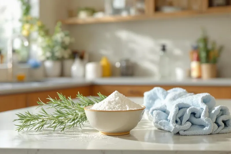 Transformez facilement votre quotidien avec ce surprenant mélange de bicarbonate et de romarin, une astuce bluffante !