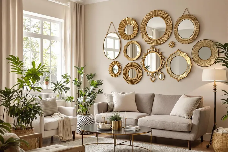 Transformez votre intérieur : Les secrets des miroirs pour élargir et éclairer vos espaces