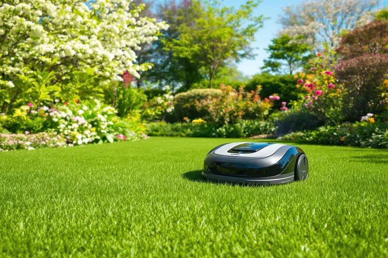 Un robot tondeuse à prix cassé pour un jardin impeccable dès le printemps grâce à Cdiscount