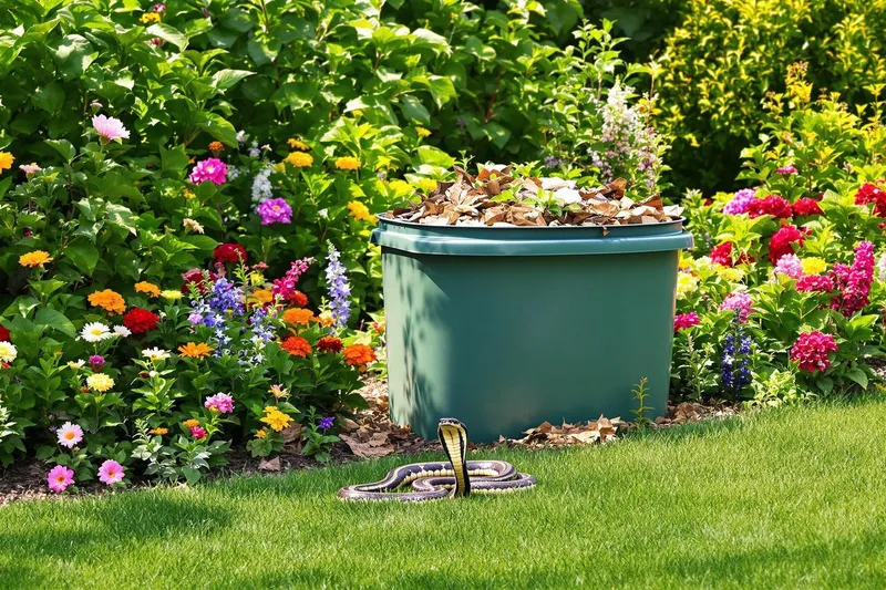 Vipères au jardin : découvrez l'objet de jardinage préféré des serpents pour se cacher